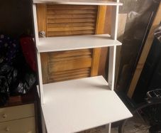 White ladder desk