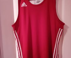 Adidas Reversible Running Vest Red\White XL
