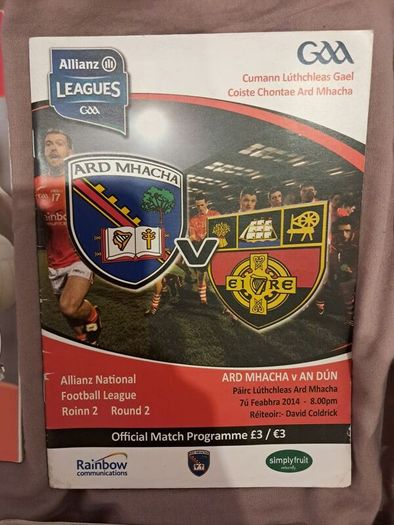 GAA Programmes X 15