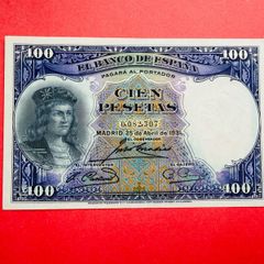 Spain  100 Pesetas  1931  Pick 83  ( Uncirculated )