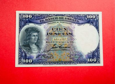 Spain  100 Pesetas  1931  Pick 83  ( Uncirculated )