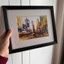 New York print with frame Image 3