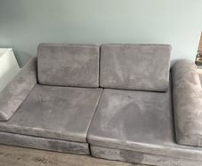 grey bunky kids sofa
