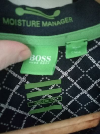 Mens Hugo Boss Paddy Pro Moisture Manager Stretch Cotton Polo Shirt i