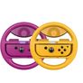 Nintendo Switch Joy-Con Controller steering wheel Purple Yellow 2pcs Image 2
