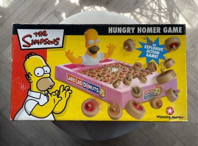 The Simpsons Hungry Homer Game 2004 Complete In Box