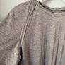 Beige Marl T Shirt Top Size S! Image 2