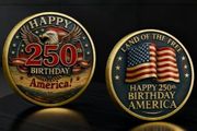 US 250th Anniversary Commemorative Coin, new, unopened.