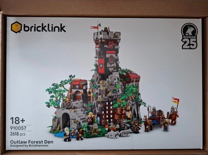 Lego Bricklink Designer Program 910057 Outlaw Forest Den