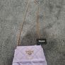 light purple Dune handbag with golden straps Image 5