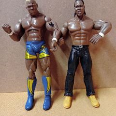 WWE-World Wrestling Figures- Shelton Benjamin  / JTG -Just Too Gangsta (2003/2005)