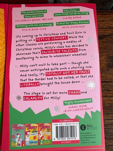 BRAND NEW - Milly McCarthy book set (4)