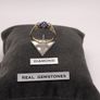 9ct Gold Trilogy Sapphire & Diamond Ring Image 6