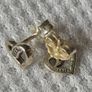 Pandora sterling silver heart earrings Image 2