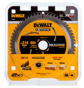 Dewalt DT99570 XR Extreme Runtime Mitre Saw Blade 216mm x 30mm x 60T