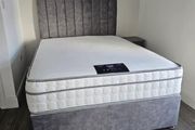 Divan Double &amp; King Size Bed Frame With Mattress
