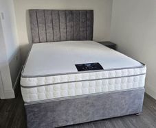Divan Double & King Size Bed Frame With Mattress