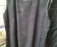 Bonmarche Black Sparkle Knit Top , UK 18 , Excellent Condition