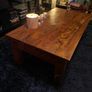 coffee table solid pine wood Image 4