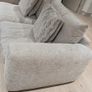 3 Seater Beige Fabric Sofa - Aurora Image 3