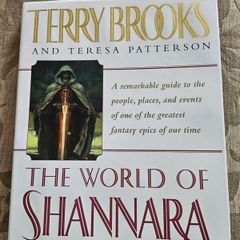 The World Of Shannara. By Terry Brooks And Teresa Patterson. Illustrated By David Cherry. Large Volume Hardback With Dustjacket In Good Condition.  See Photos For Same.