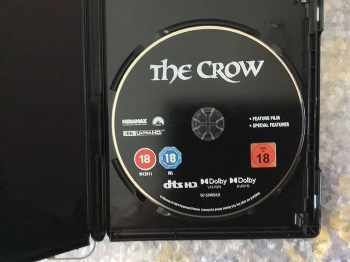 The Crow 4K Slipcover