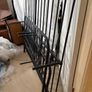 Black metal double bed Image 3