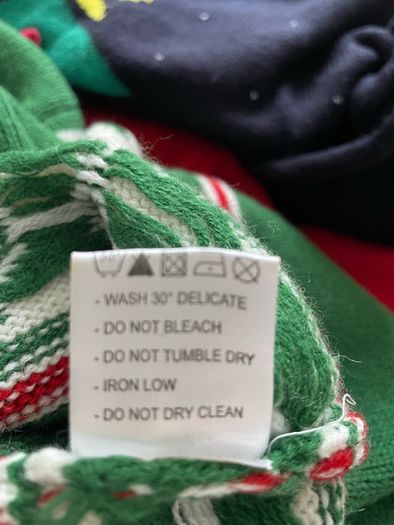 Xmas jumper fair isle style size medium
