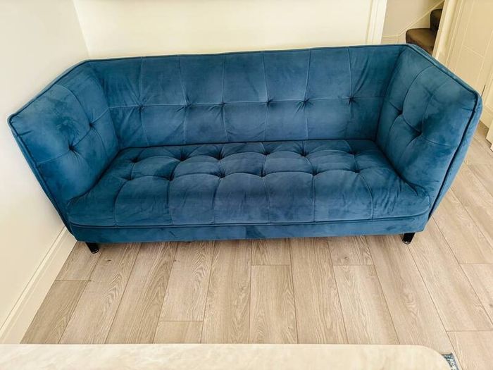Misha 3 Seater Sofa- Blue from Harvey Norman