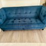 Misha 3 Seater Sofa- Blue from Harvey Norman Image 3