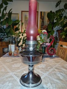 Vintage oil lamp