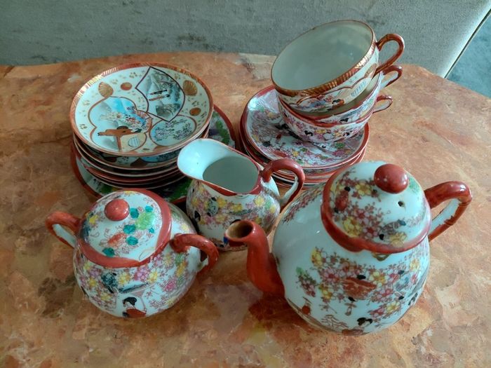 Japanese china set