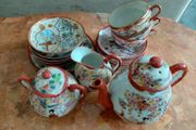 Japanese china set
