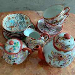 Japanese china set