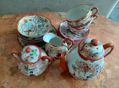 Japanese china set
