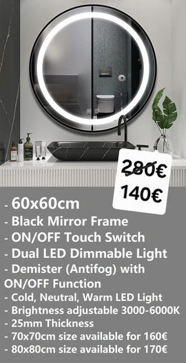 LED Bathroom Mirror
