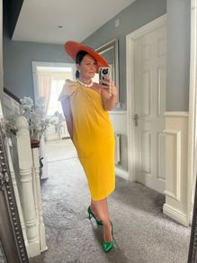 one shoulder Lennon Courtney dress