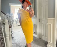 one shoulder Lennon Courtney dress