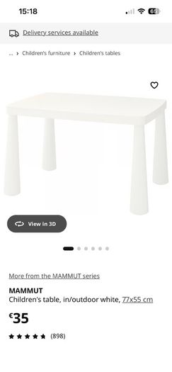 Kids Table & 2 chairs