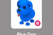 Roblox Adopt Me Pet - Blue Dog (R)