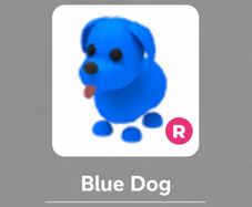 Roblox Adopt Me Pet - Blue Dog (R)