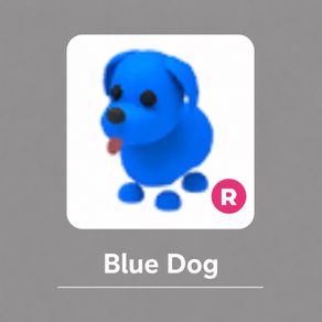 Roblox Adopt Me Pet - Blue Dog (R)