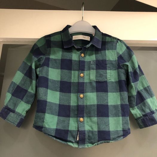 Zara Check Shirt (12-18mths)