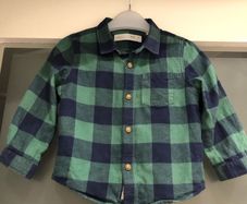 Zara Check Shirt (12-18mths)