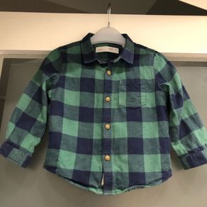 Zara Check Shirt (12-18mths)