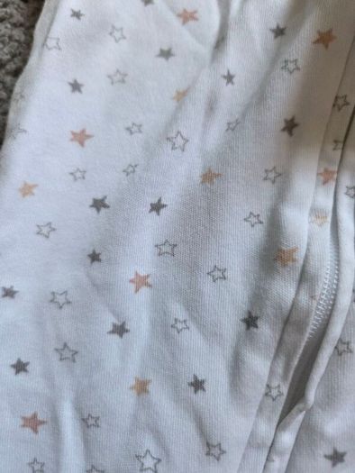 3 x Double zipper Rompers / Short Sleepsuits / Babygros (9-12 months)
