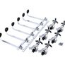 NEW 6 Bottle Wall Mounted Optic Dispenser Home Bar Image 2