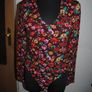 Bershka floral long sleeve body suit size L UK12/14 UK40/42 Postage included Image 2