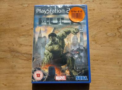 Sealed PS2 The Incredible Hulk