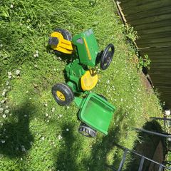 Kids tractor & trailer - no pin